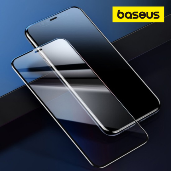 Baseus Protecteur avec cadre 0.23mm 9H iPhone 11 / iPhone XR 2 pcs + positionneur noir -SGAPIPH61-APE01