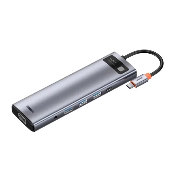 Baseus Adapteur 11-in-1 /Type-C HUB - Gris - CAHUB-CT0G
