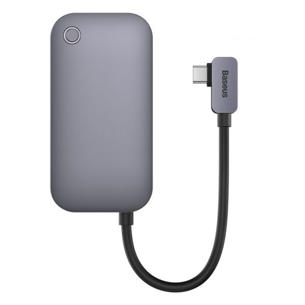 BASEUS Adaptateur HUB 6 ports Type-C Gris foncé - WKWJ000113