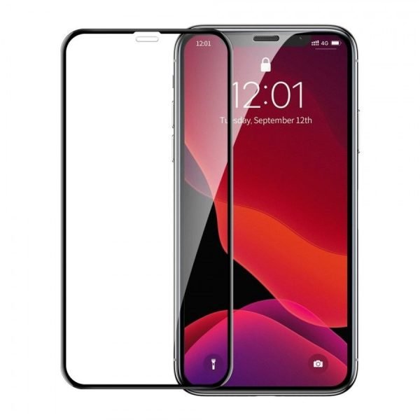 Baseus Tempered Glass Film (2pcs/pack+Pasting ) For iP XS 11 pro max-SGAPIPH65-LF02
