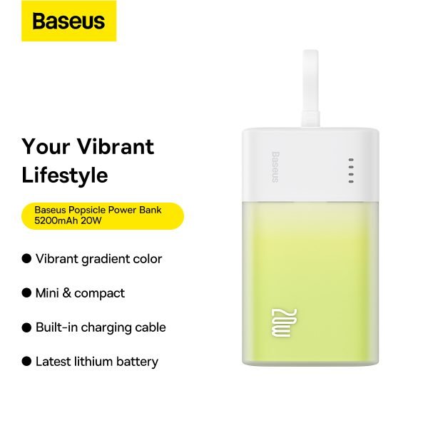 Baseus Power Bank 5200mAh 20W TYPE-C-vert-P10055601613-01
