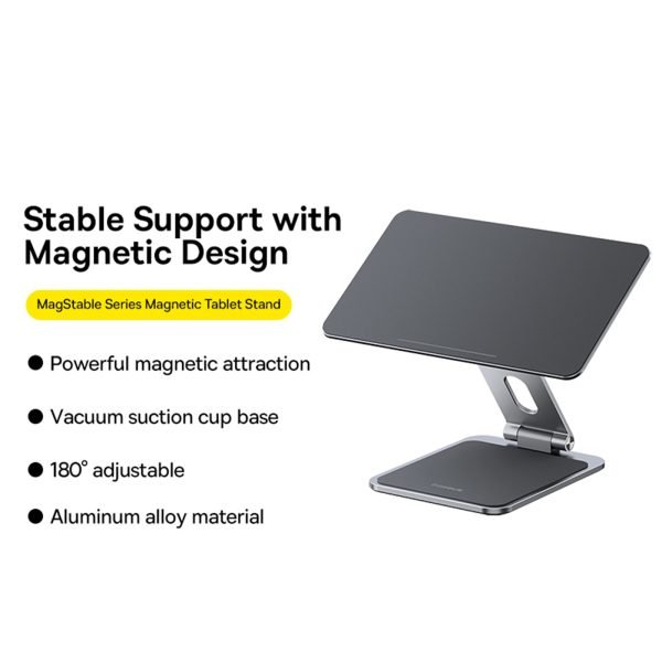 Baseus Support de tablette magnétique For Pad 12.9 Grey - b10460300811-01
