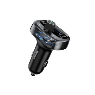 Baseus Lecteur MP3 Bleutooth Pour Voiture en Forme de T S-09 Noir-ccmt000301