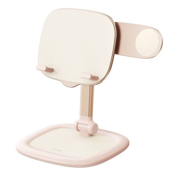 Baseus Support réglable pour tablette/téléphone Pink-b10451501411-00
