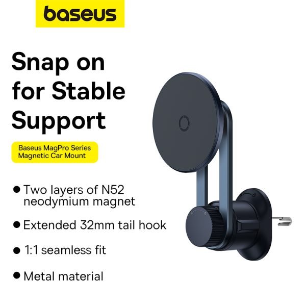 Baseus Support magnétique pour téléphone portable Noir-C40161200121-00