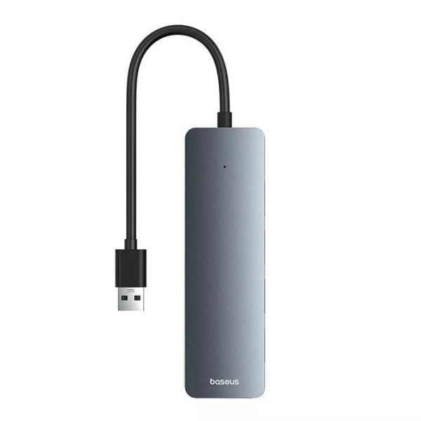 Baseus Hub USB Baseus 4 en 1 Hub UltraJoy Lite USB-A vers USB 3.0 15 cm -Gris-B0005280B811-00