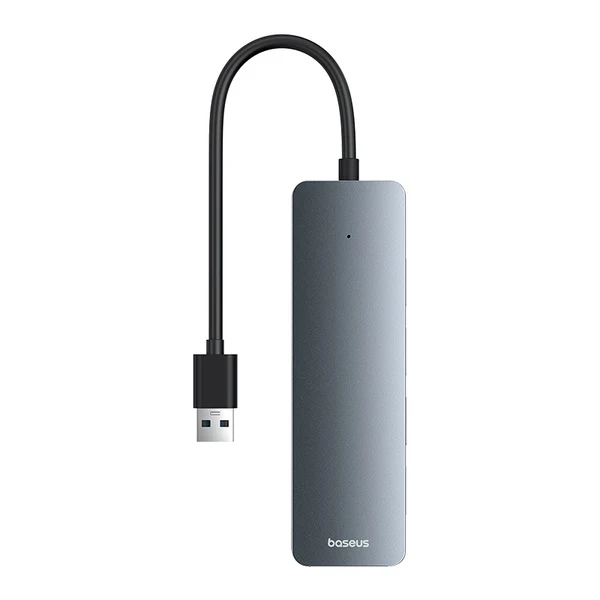 Baseus Hub USB Hub 4 en 1 UltraJoy Lite 200 cm USB-A vers 4x USB 3.0 + USB-C 5 V -gris-B0005280B811-13