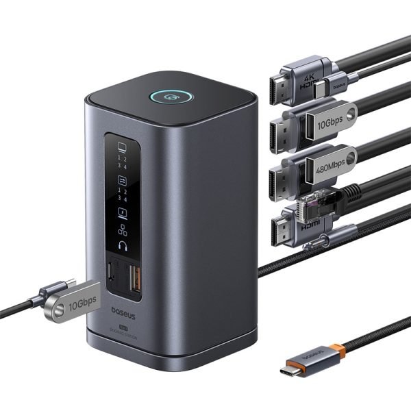 Baseus Station d'accueil Pour Windows 11 en 1 - B00568101813-00