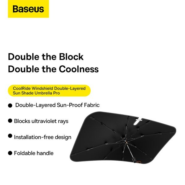 Baseus Pare-Brise Double Couche Pare-Soleil Pro Smamm SMALL - c20656100111-00